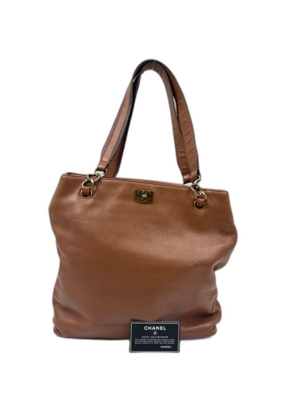 Chanel Tote Bag Brown